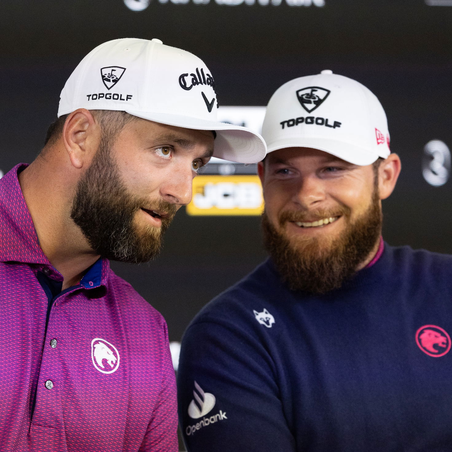 Jon Rahm and Tyrrell Hatton
