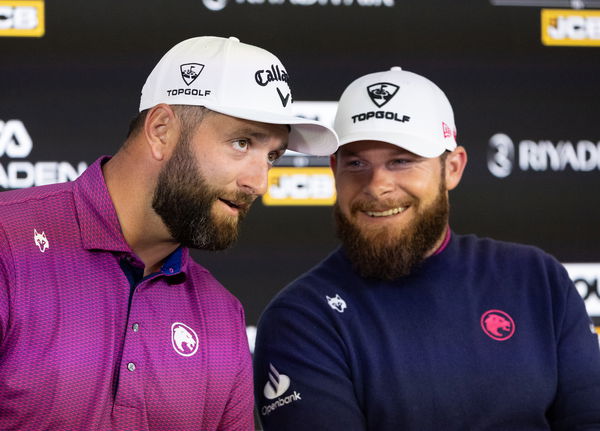 Jon Rahm and Tyrrell Hatton