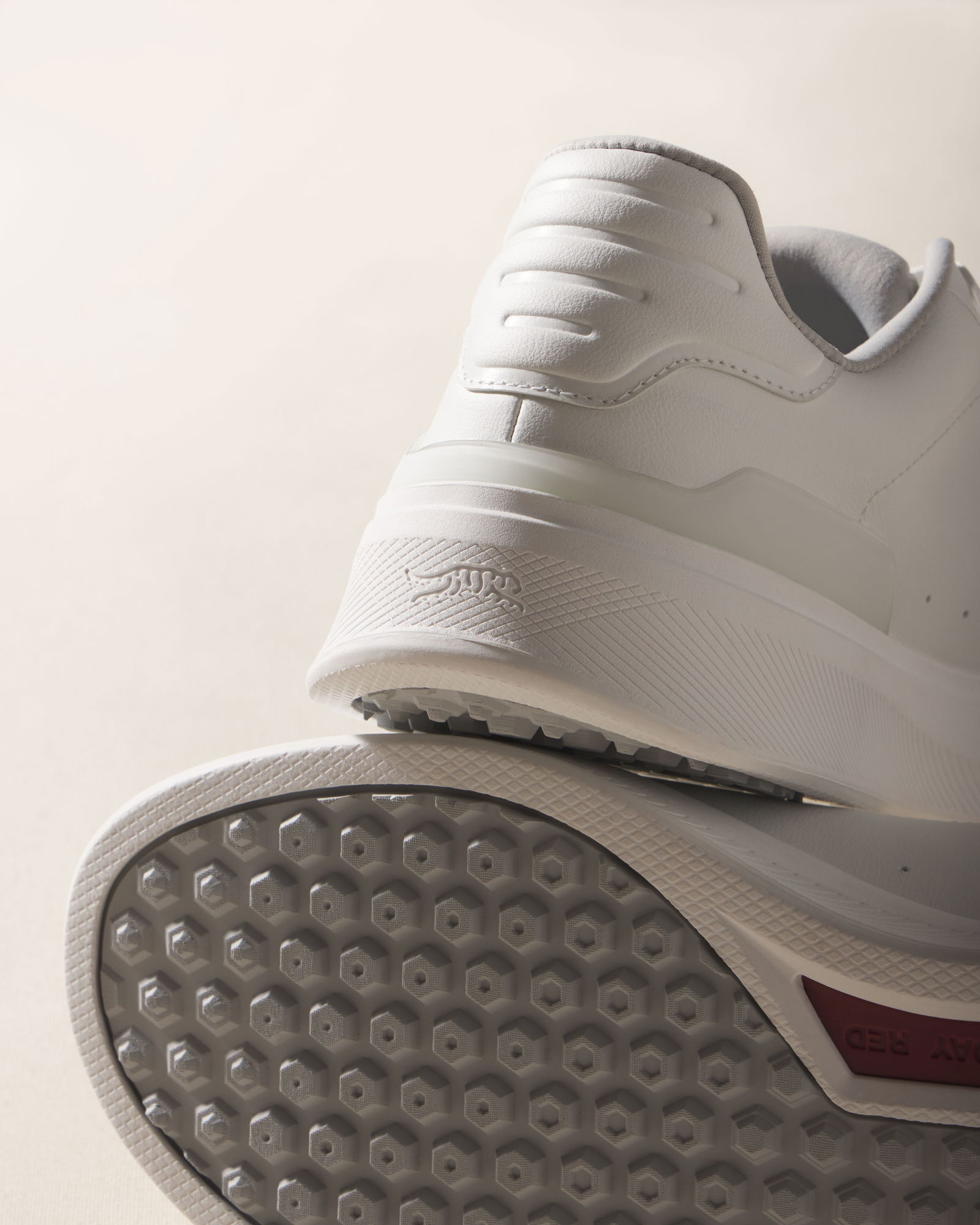 The Sun Day Red Osprey golf shoe