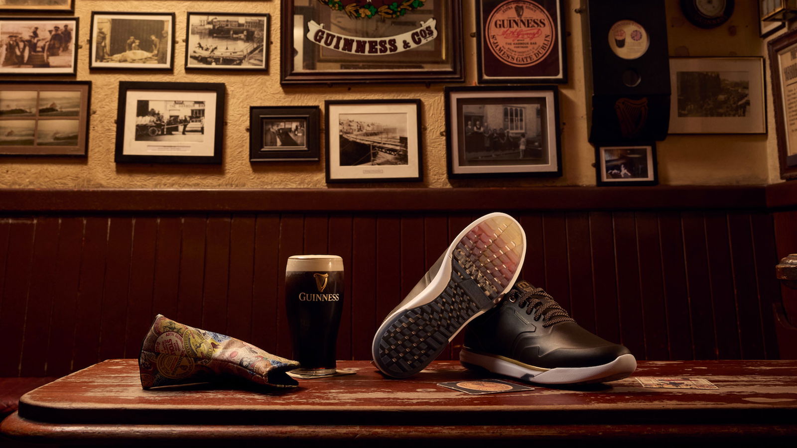 The TravisMathew x Guinness collection