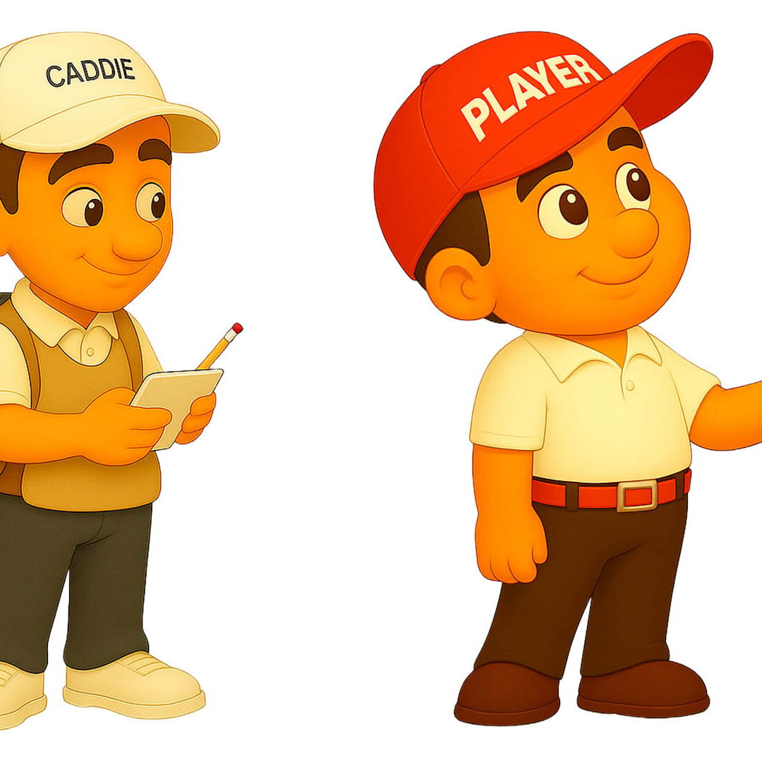 How to think like a golf caddie