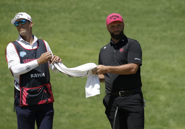 Adam Hayes with Jon Rahm