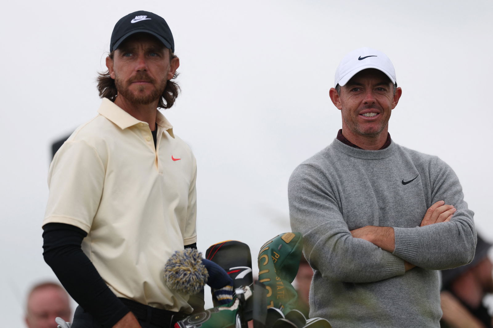 Tommy Fleetwood and Rory McIlroy