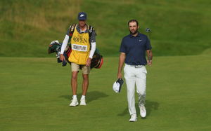 Scottie Scheffler and Ted Scott