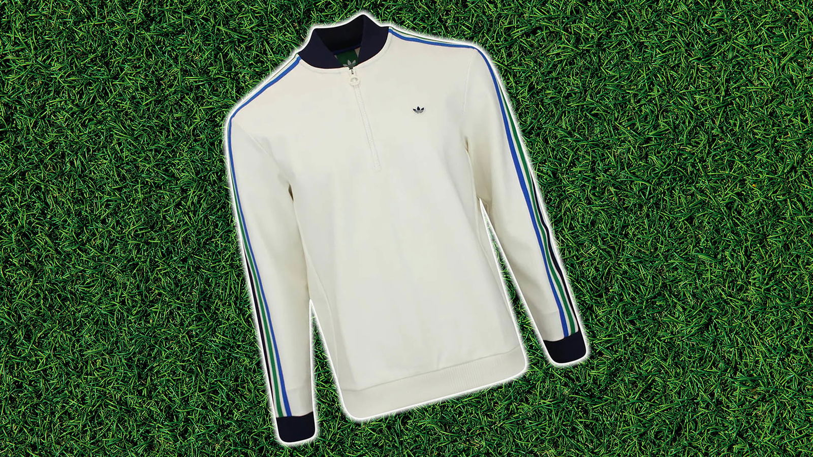 Adidas Originals 3-Stripes 1/4 Zip Sweatshirt