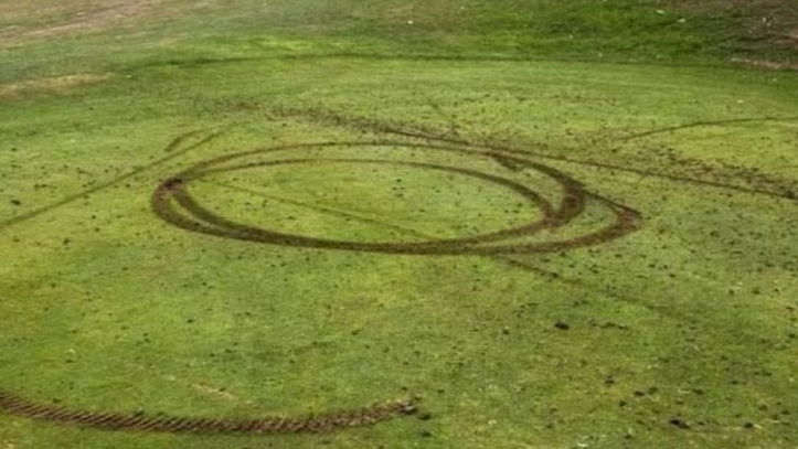Shocking vandalism at Sheffield course