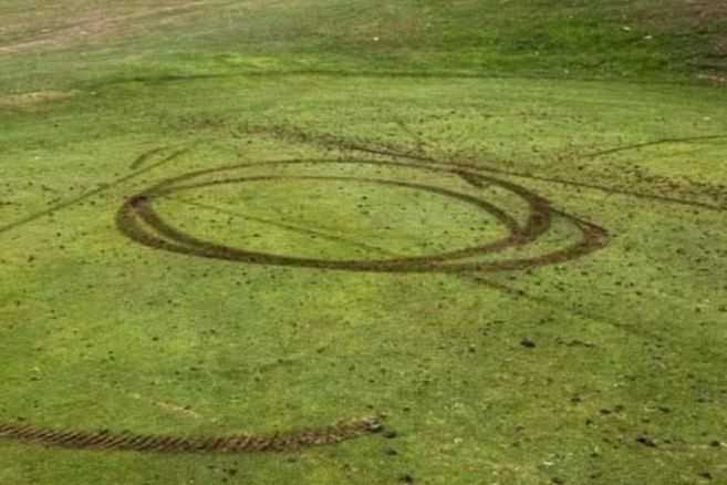 Shocking vandalism at Sheffield course