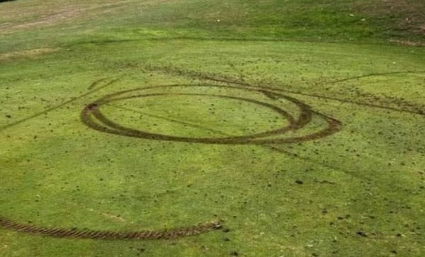 Shocking vandalism at Sheffield course