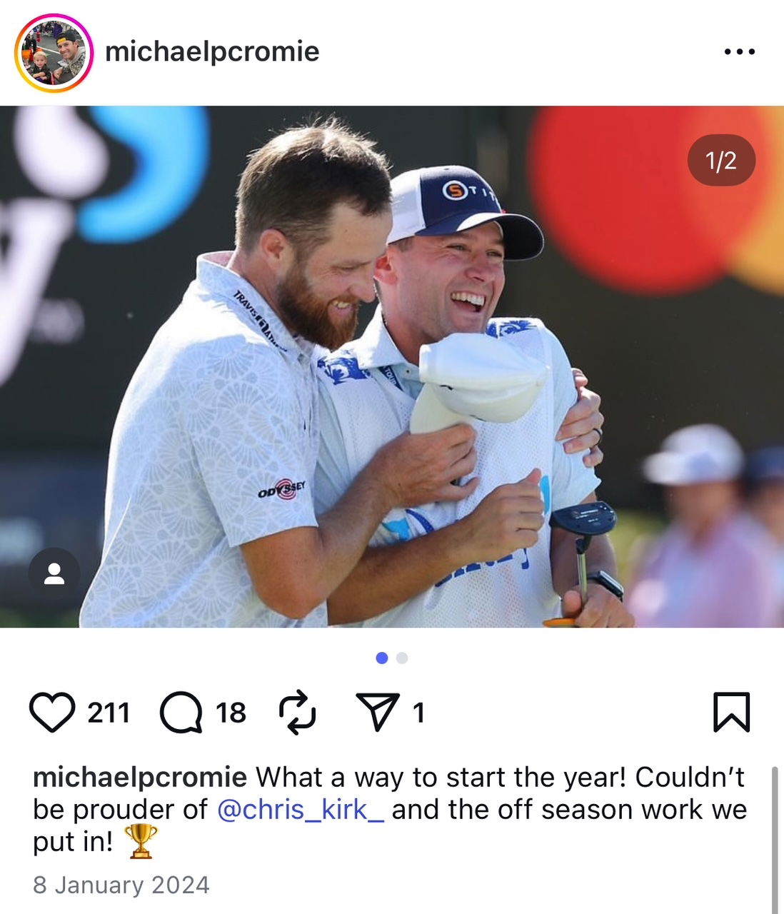 Michael Cromie / Instagram