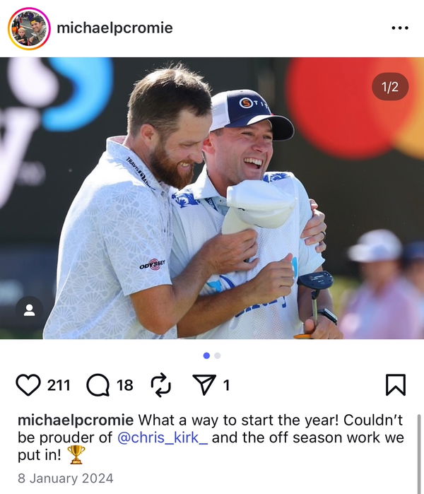 Michael Cromie / Instagram