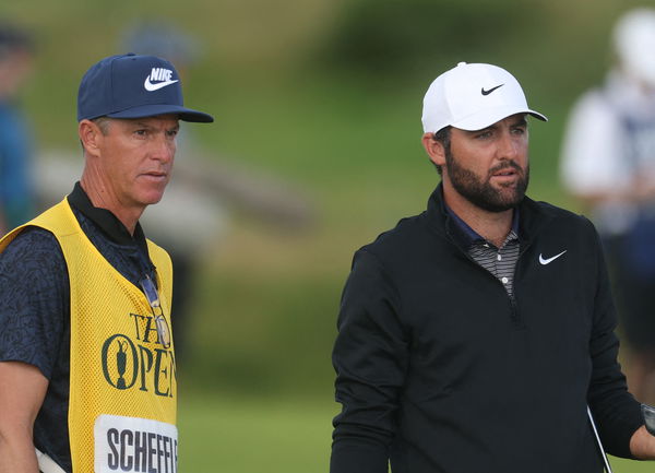 Scott with Scheffler