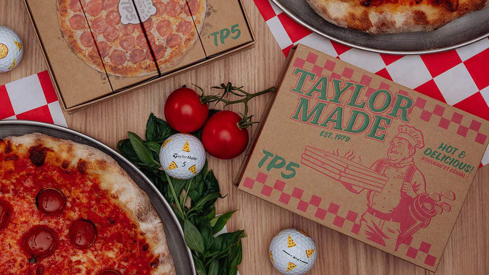 TaylorMade's Pizza Party Collection