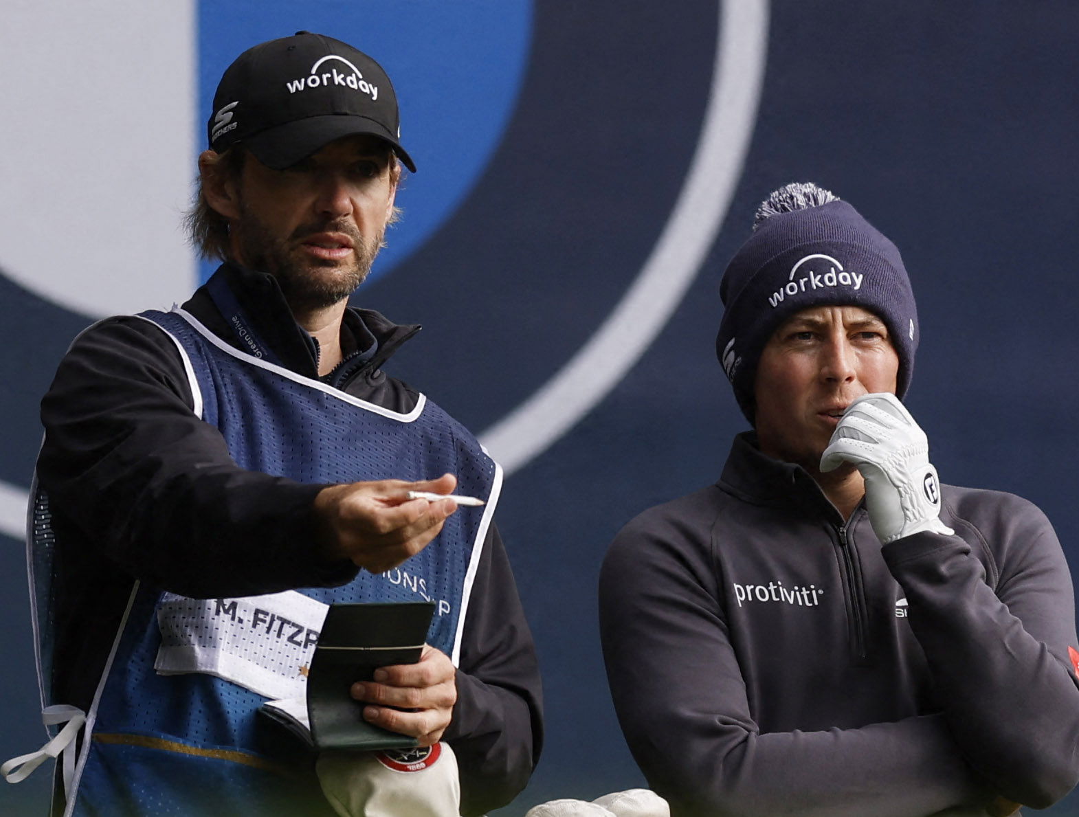 Matt Fitzpatrick and Dan Parrat