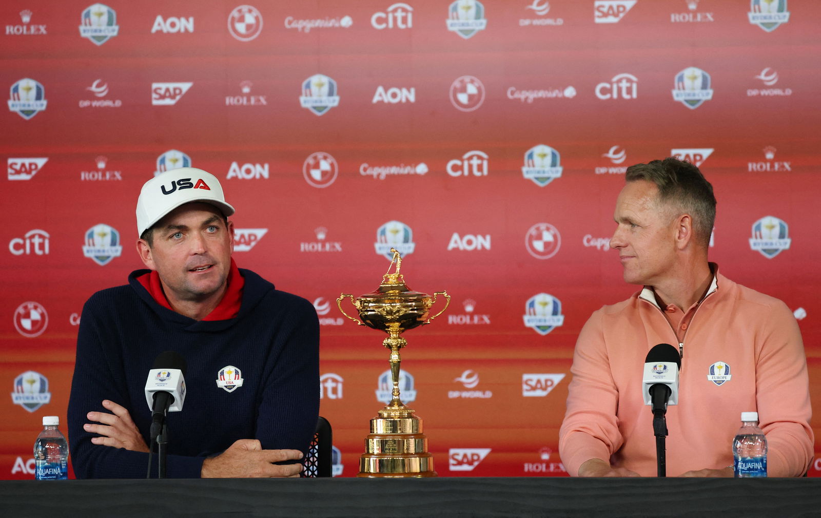 Keegan Bradley and Luke Donald
