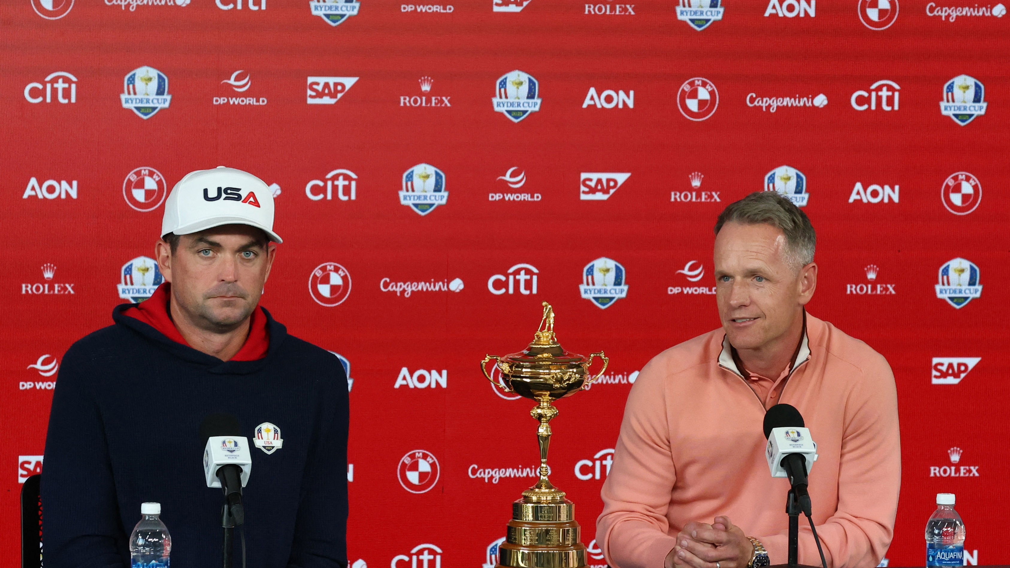 Keegan Bradley and Luke Donald