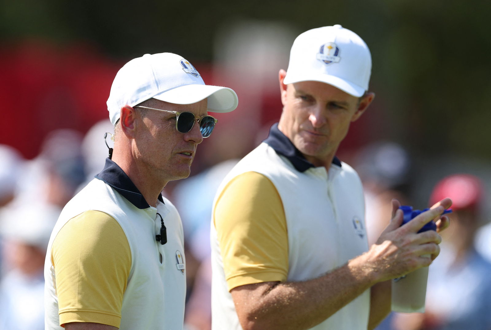 Justin Rose and Luke Donald