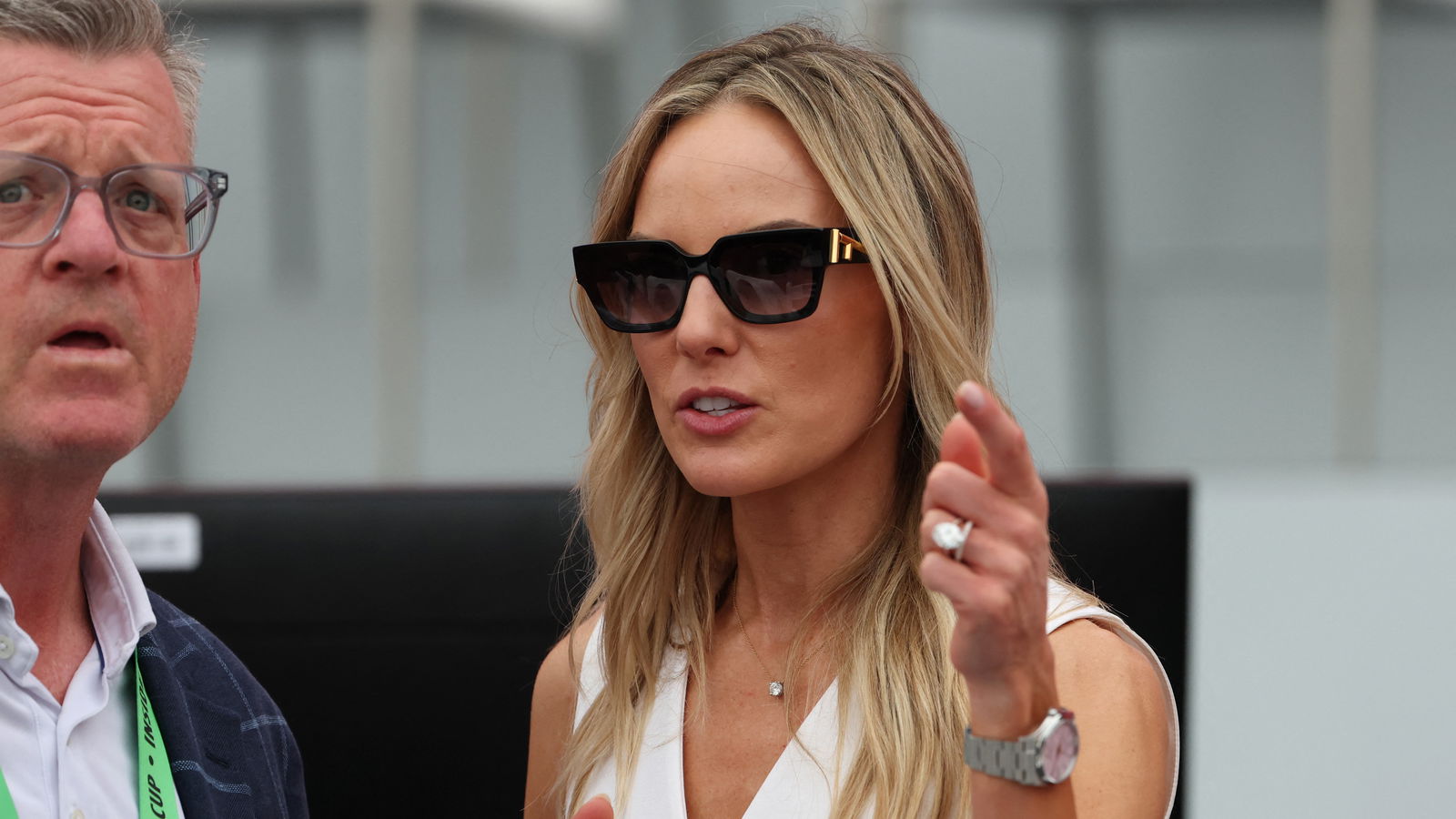 Erica, the wife of Rory McIlroy