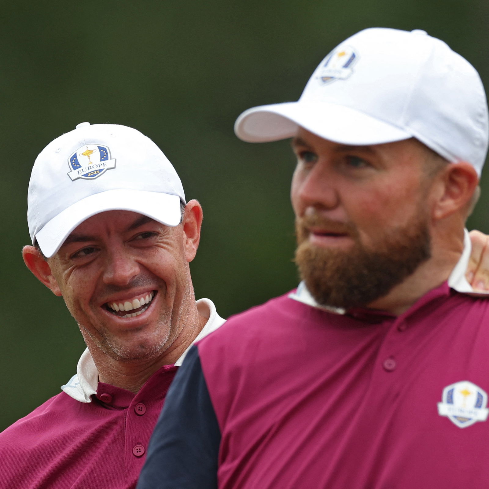 Rory McIlroy with Shane Lowry