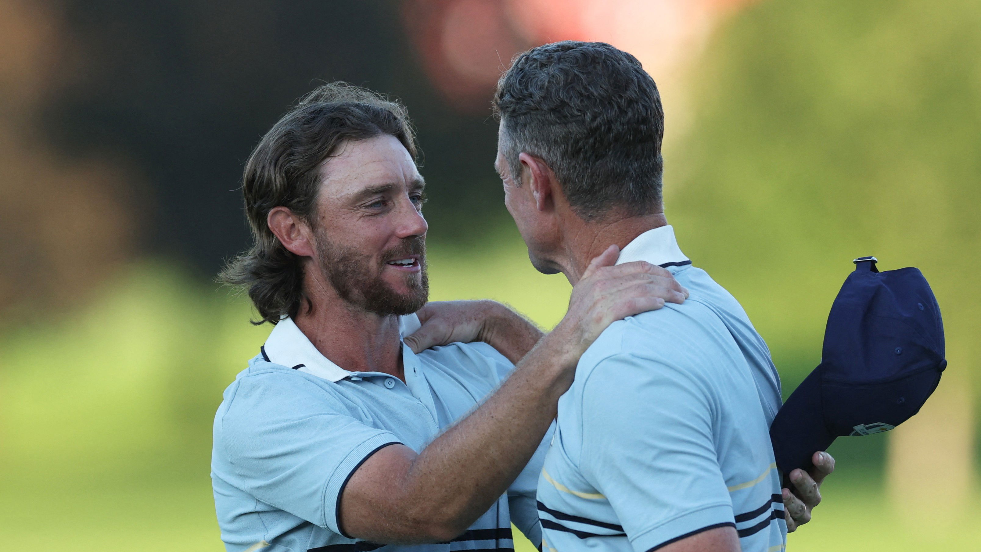 Tommy Fleetwood and Justin Rose