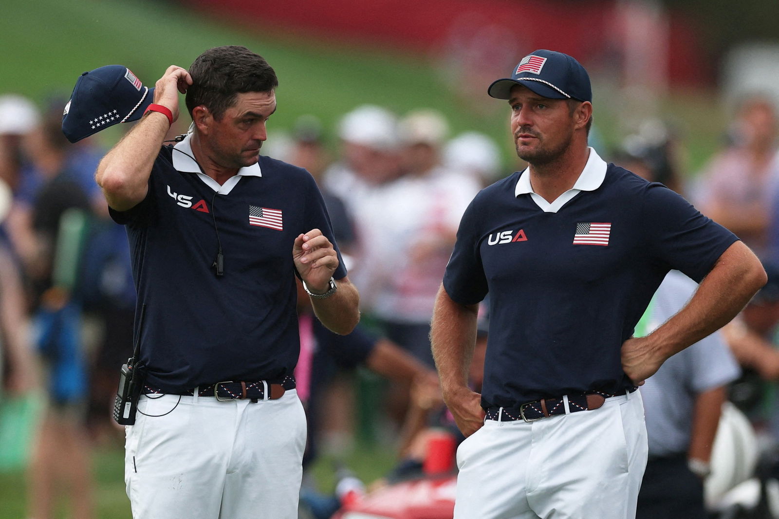 Bradley with DeChambeau