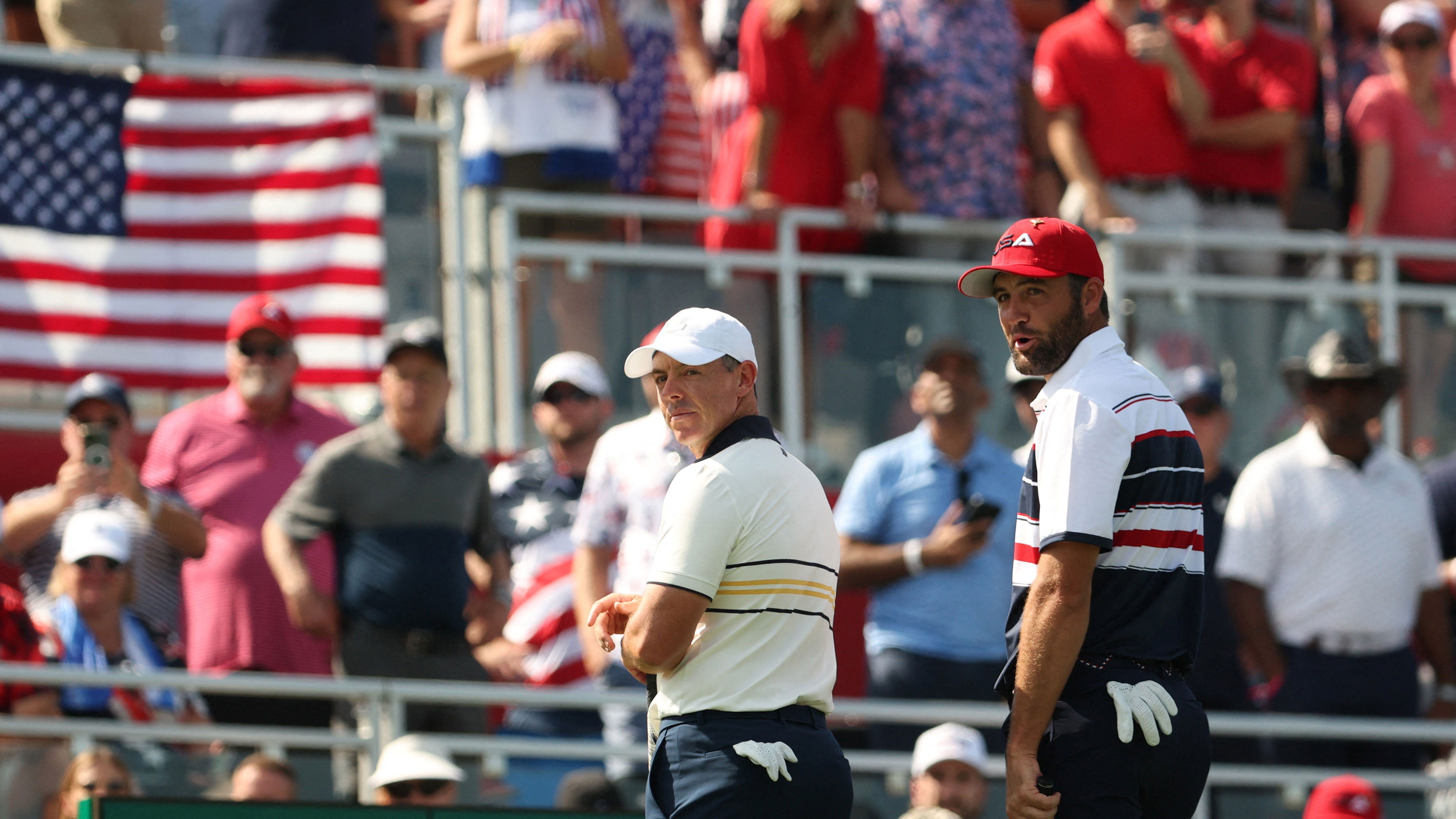 Scottie Scheffler and Rory McIlroy