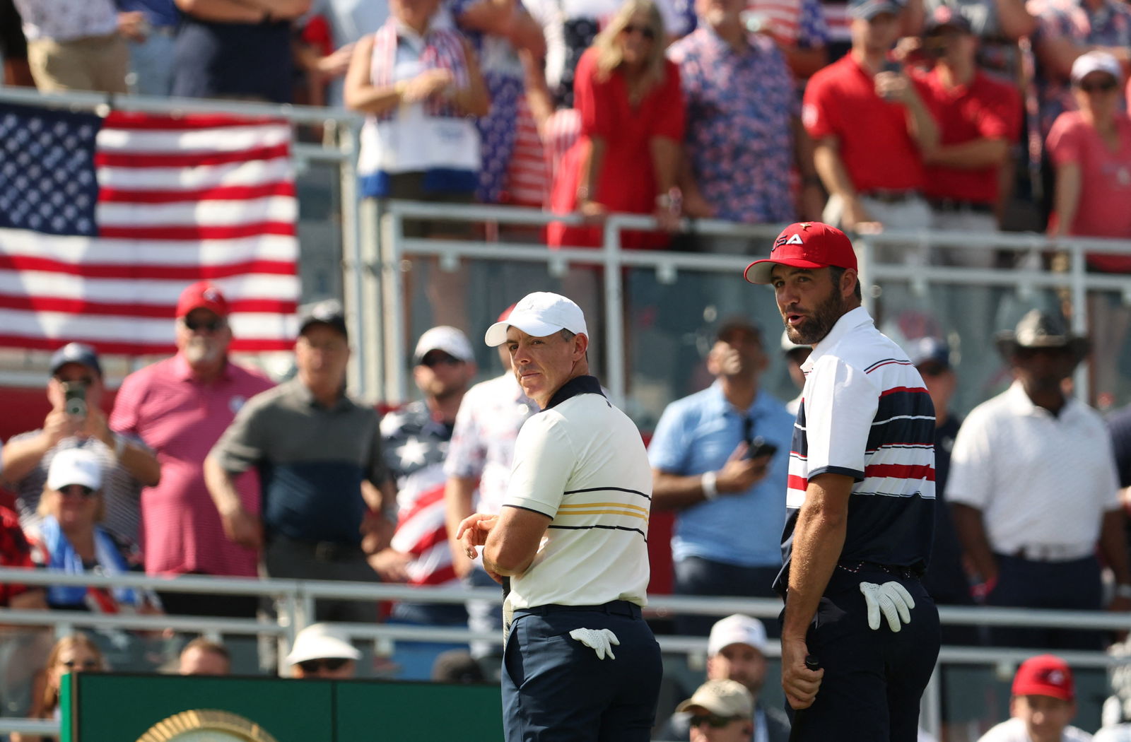 Scottie Scheffler and Rory McIlroy