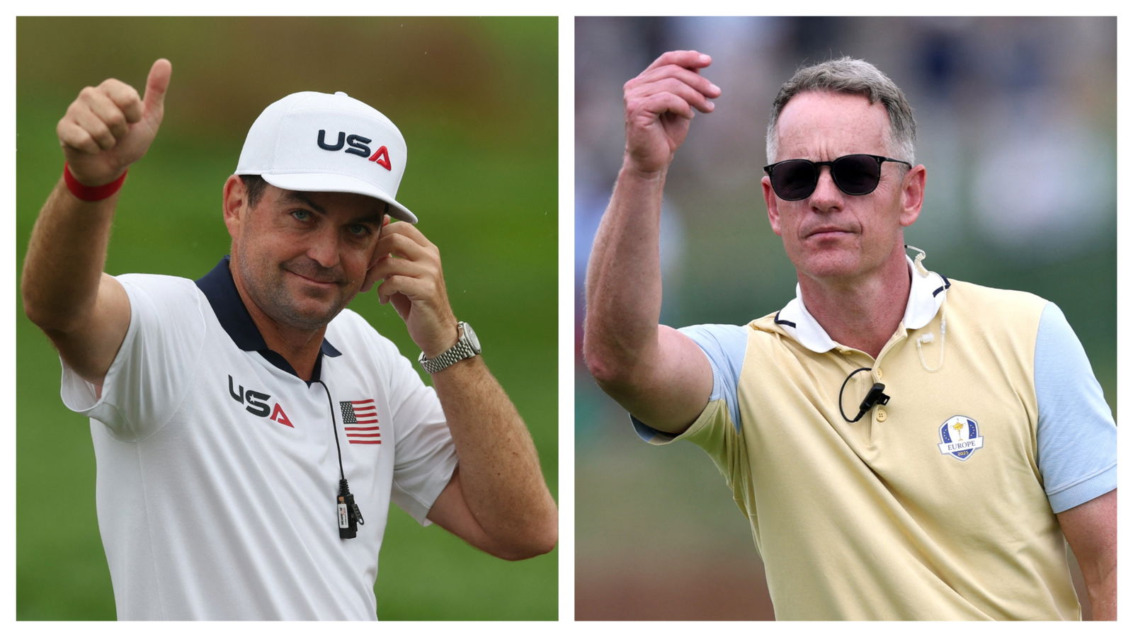 Keegan Bradley and Luke Donald