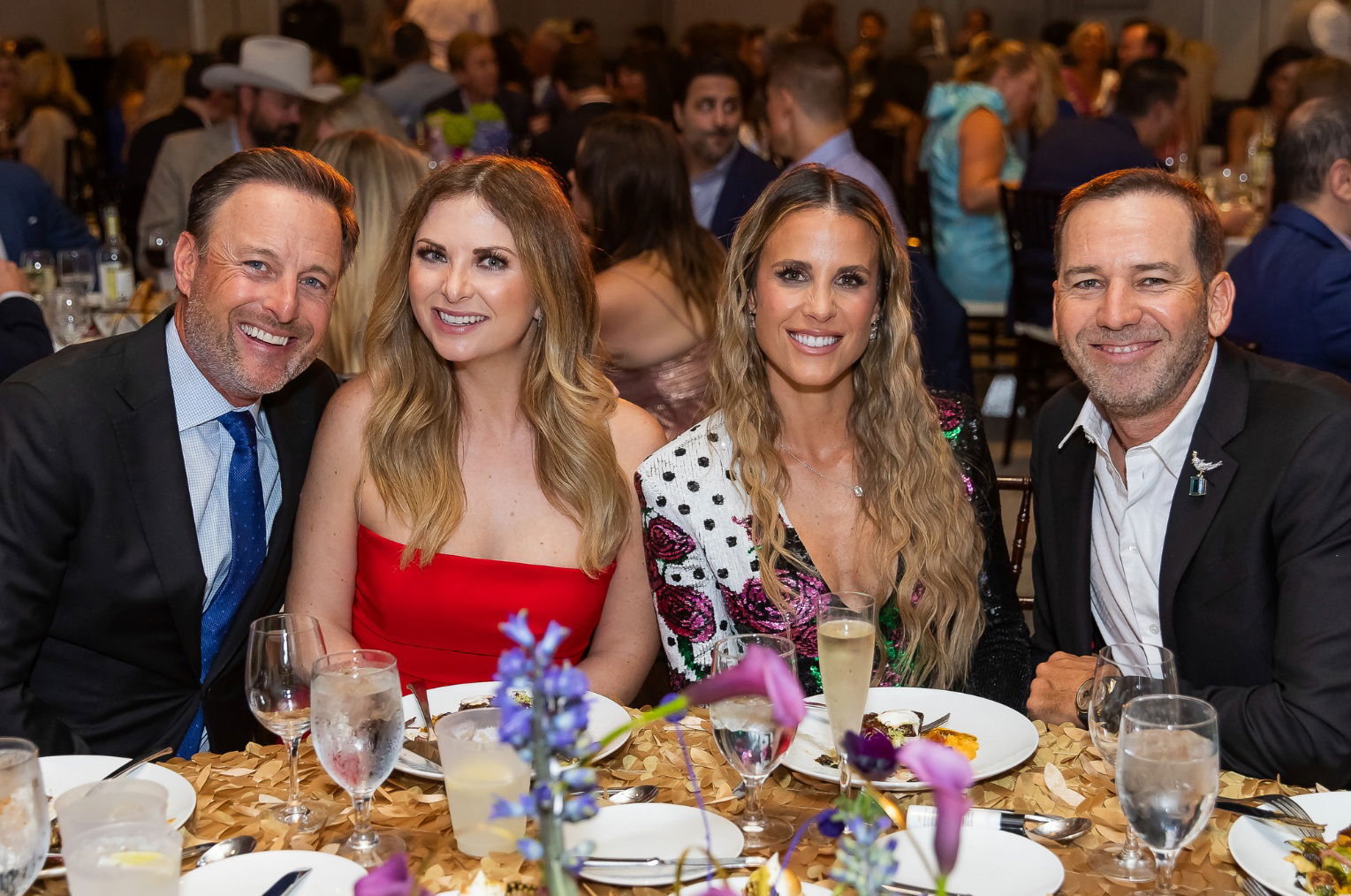 Harrison and Zima with Angela and Sergio