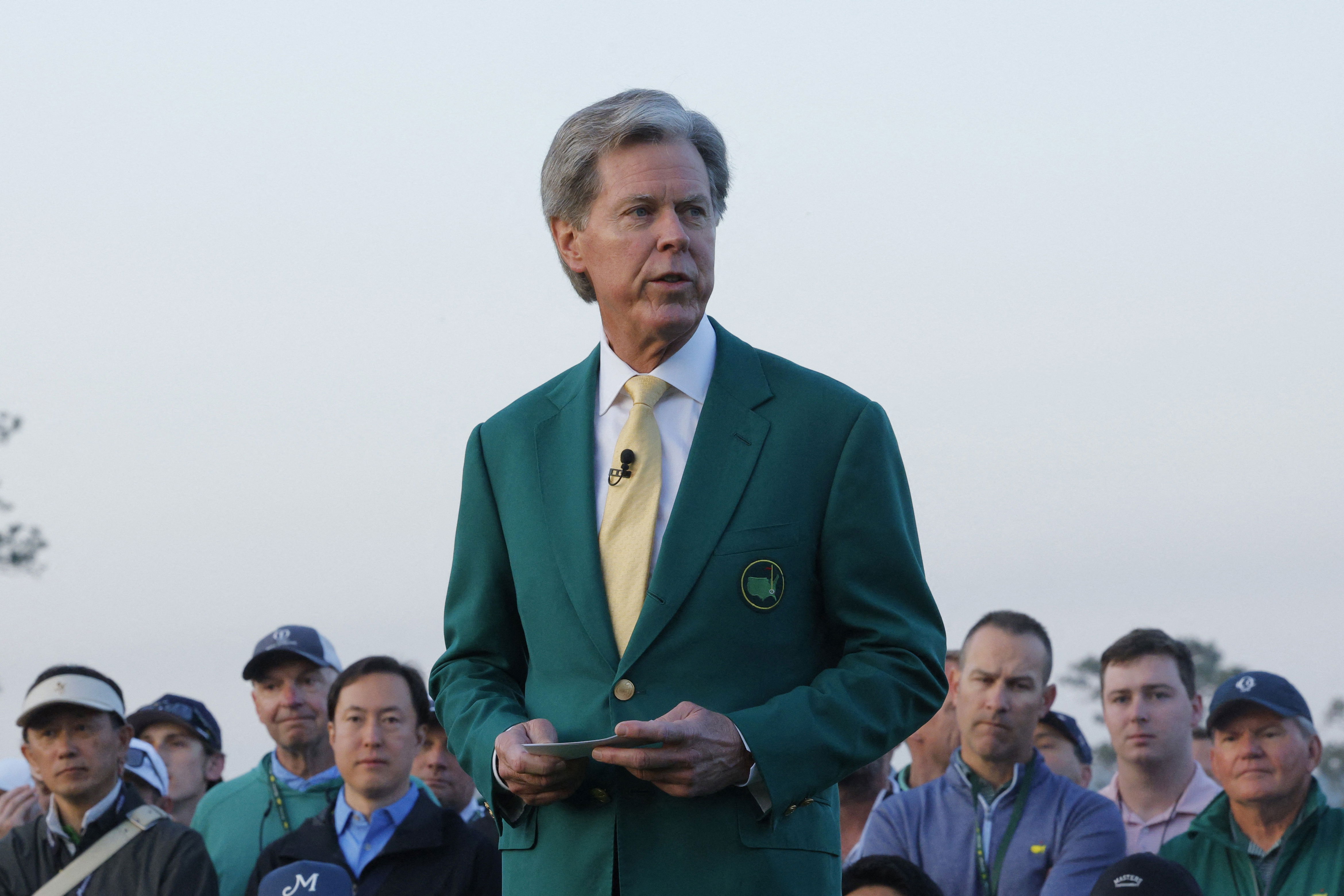 Augusta National chairman Fred Ridley