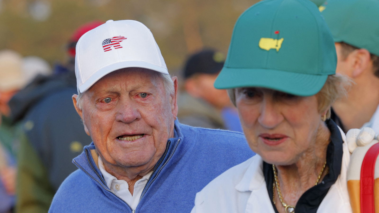 Jack Nicklaus and his wife Barbara