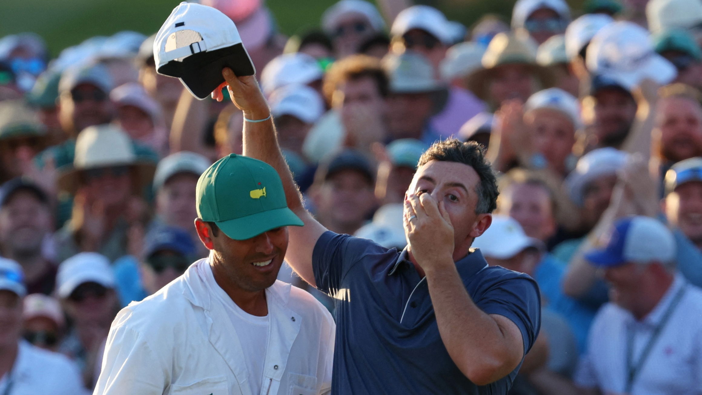 Rory McIlroy and Harry Diamond