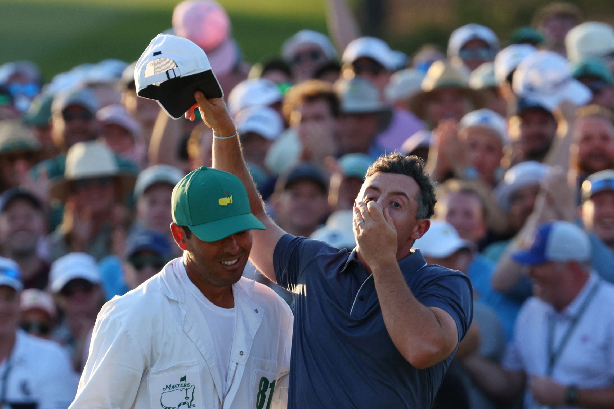 Rory McIlroy and Harry Diamond