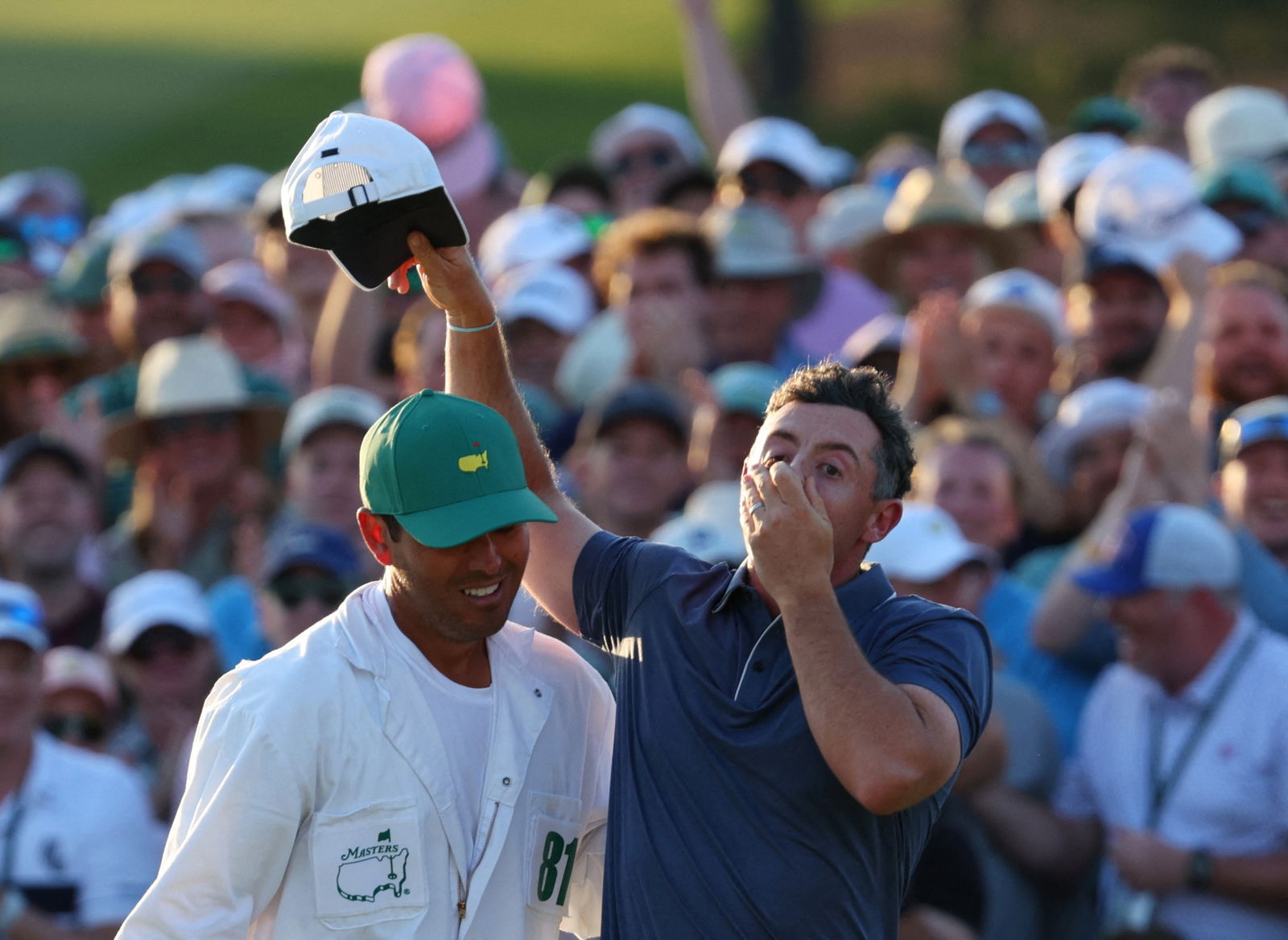 Rory McIlroy and Harry Diamond