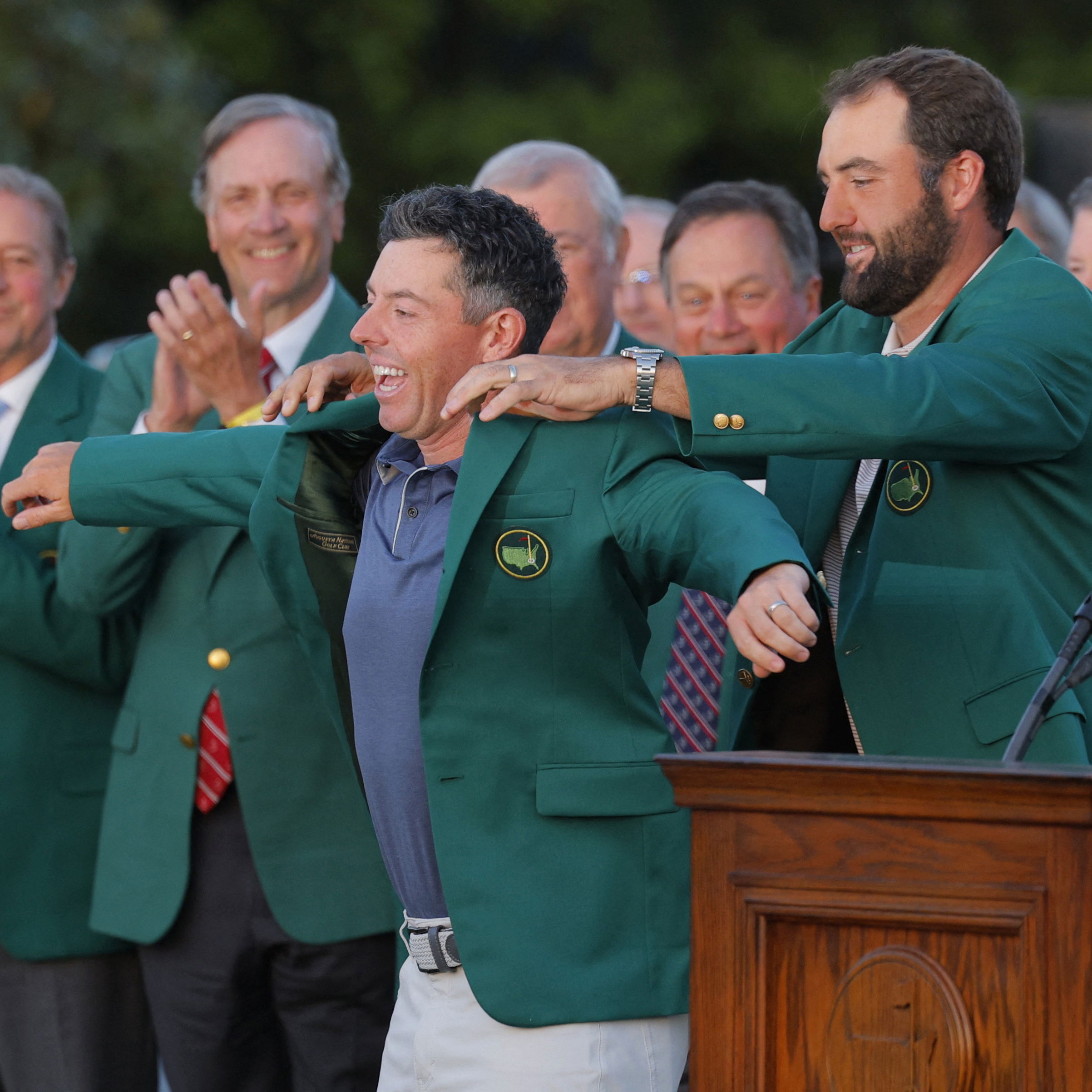 Rory McIlroy is the reigning Masters champion