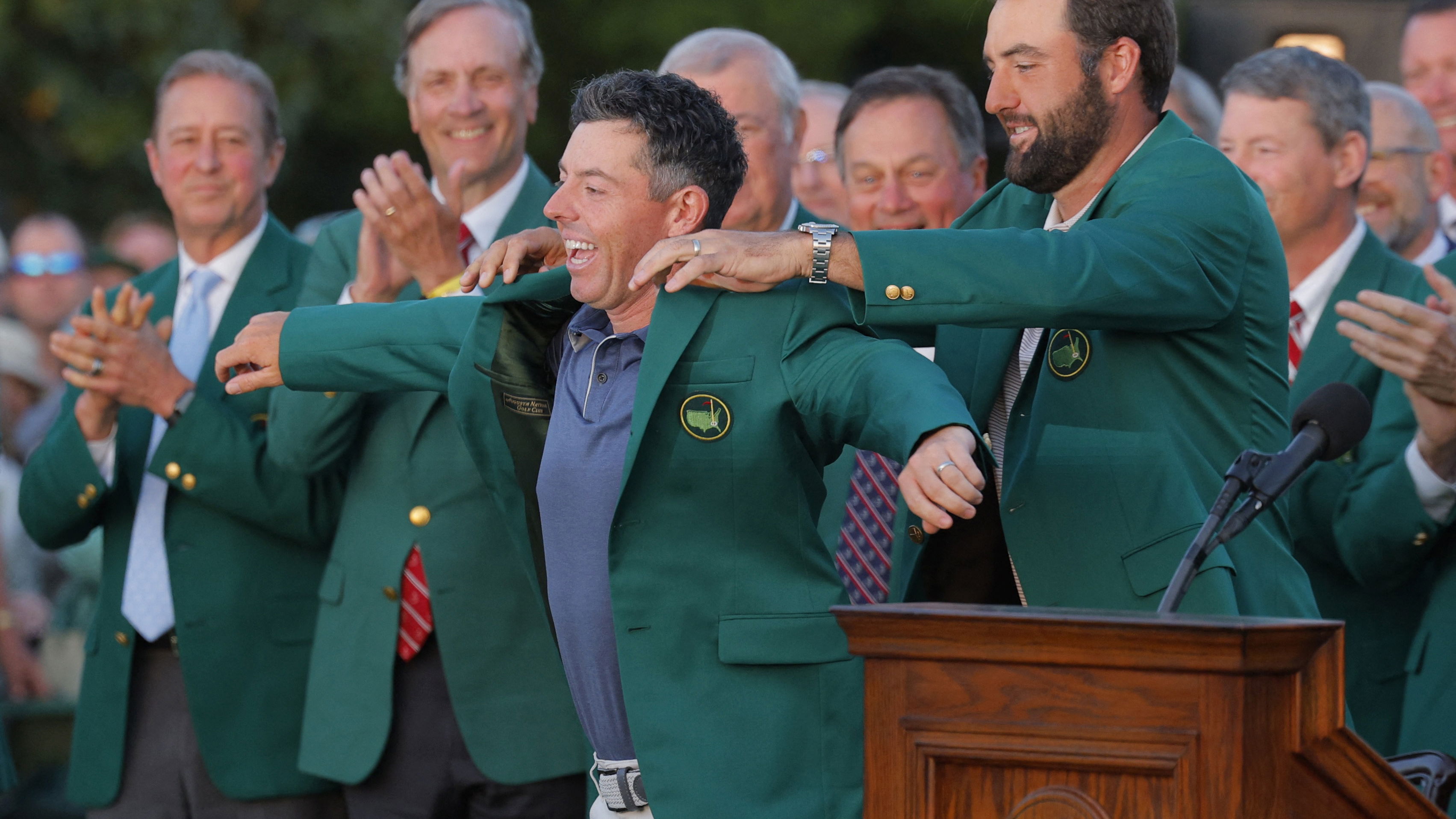 Rory McIlroy is the reigning Masters champion