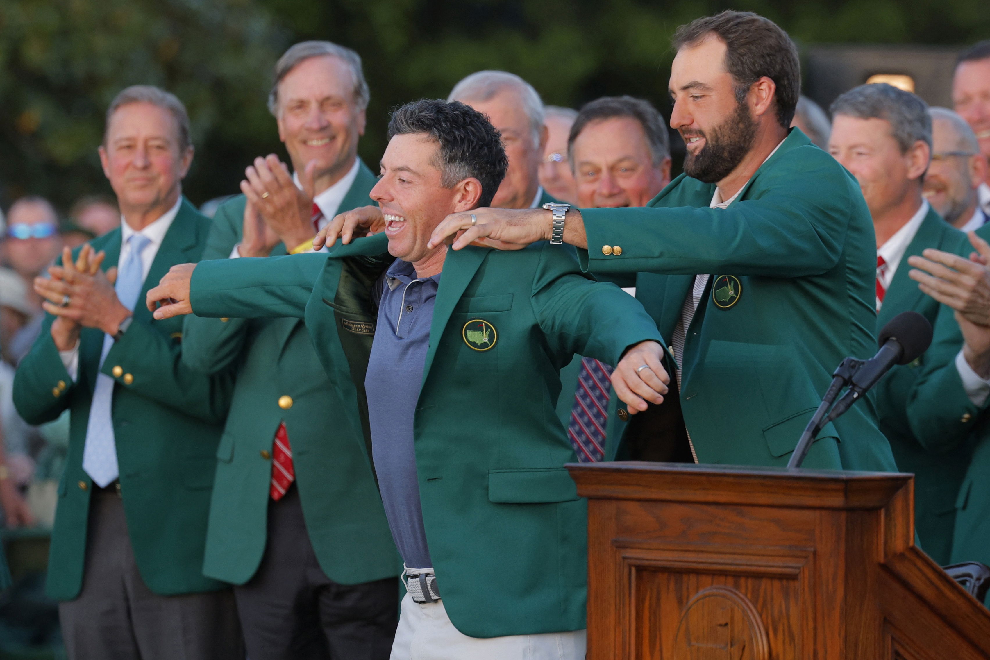 Rory McIlroy is the reigning Masters champion
