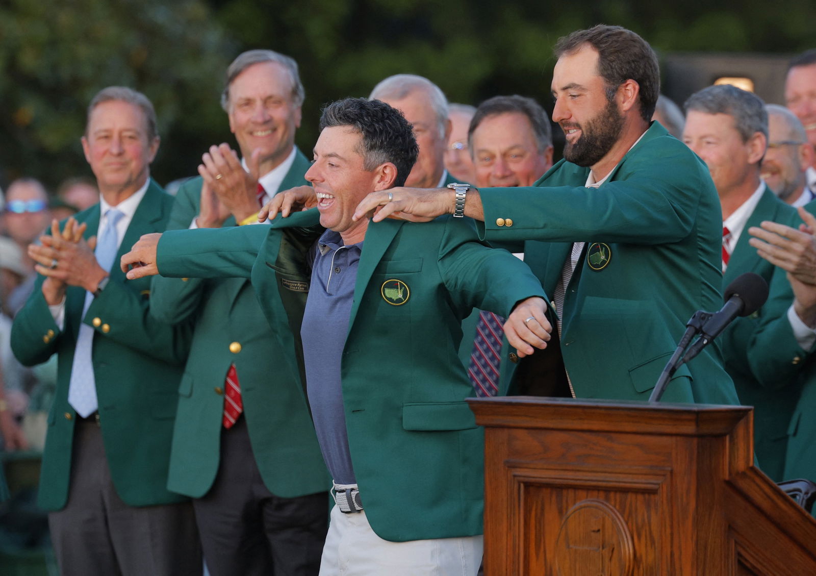 Rory McIlroy is the reigning Masters champion