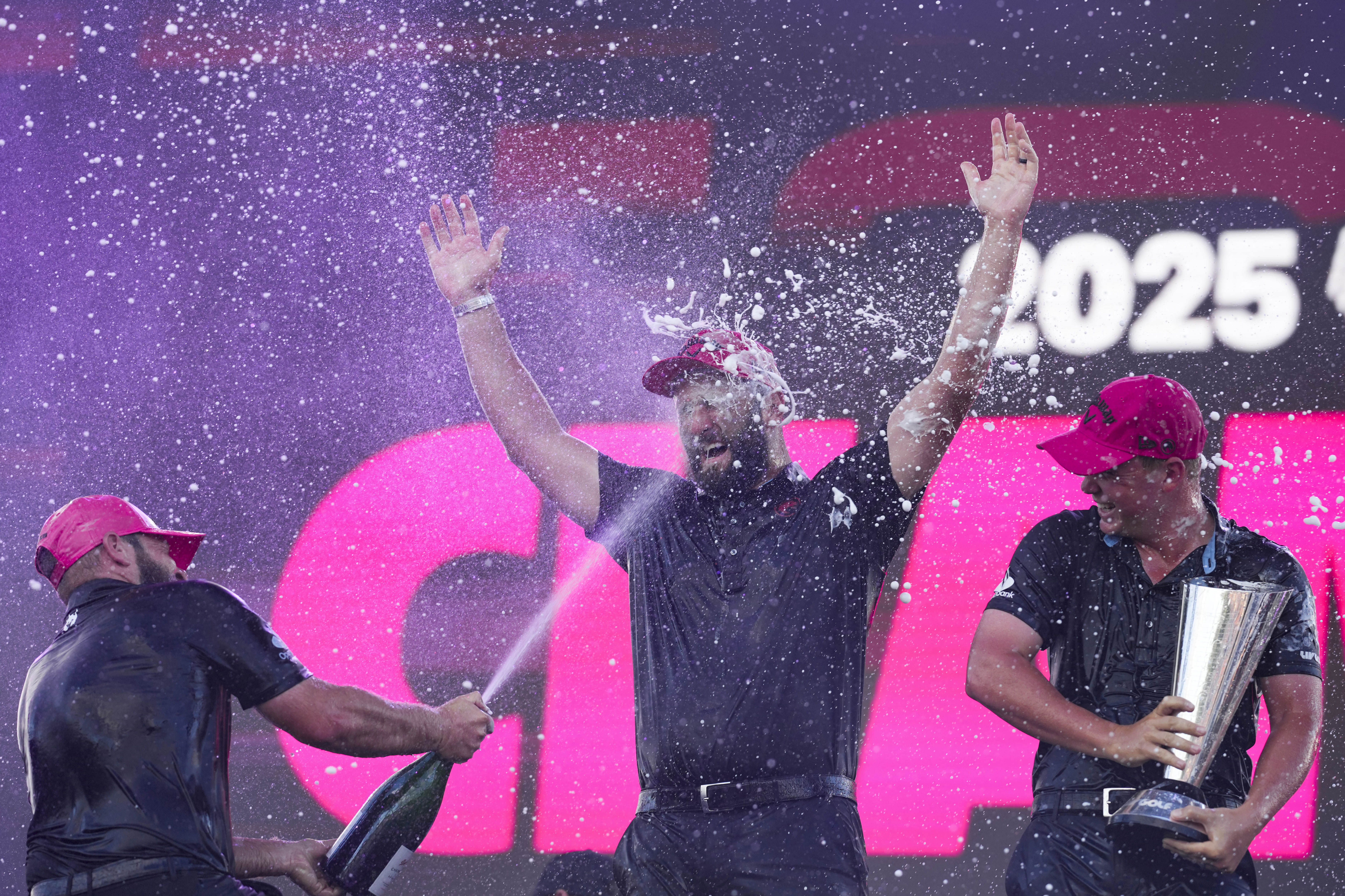Jon Rahm was LIV Golf's marquee signing in December 2023