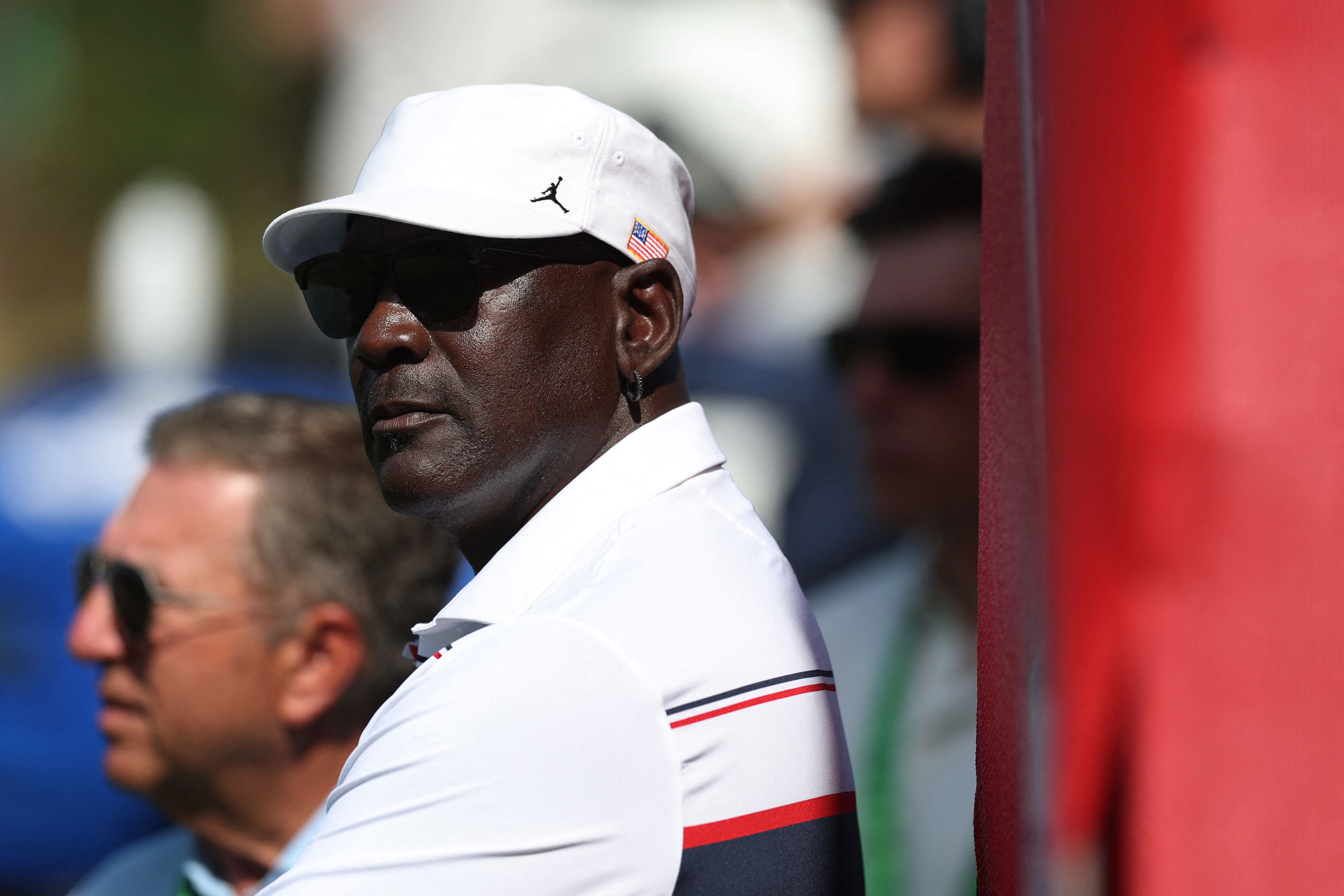 Michael Jordan at the Ryder Cup