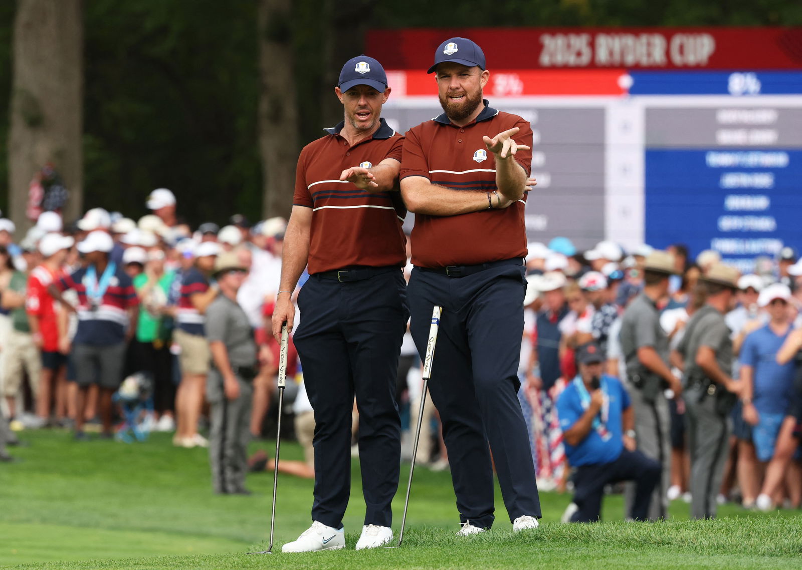 Rory McIlroy and Shane Lowry