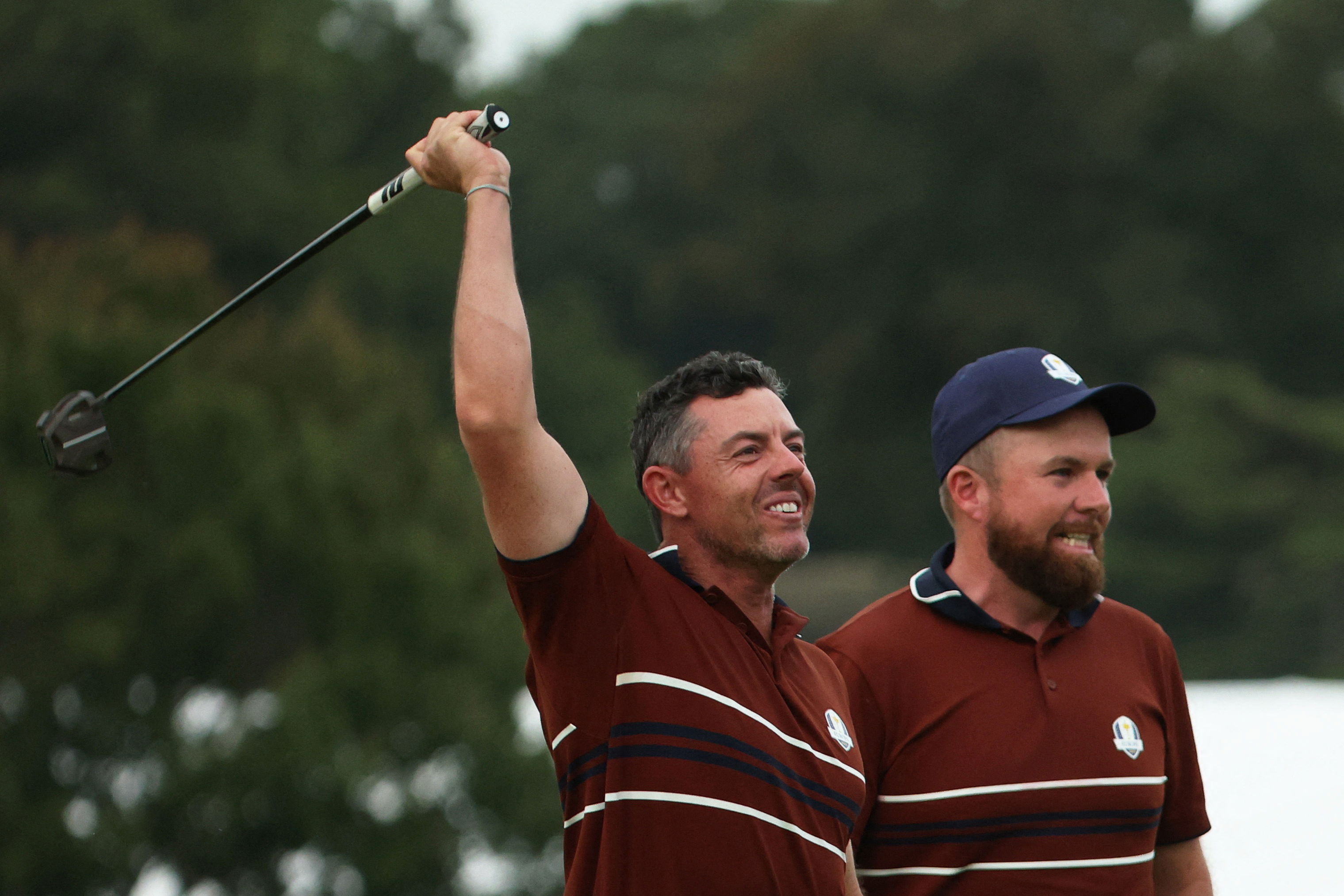 Shane Lowry and Rory McIlroy
