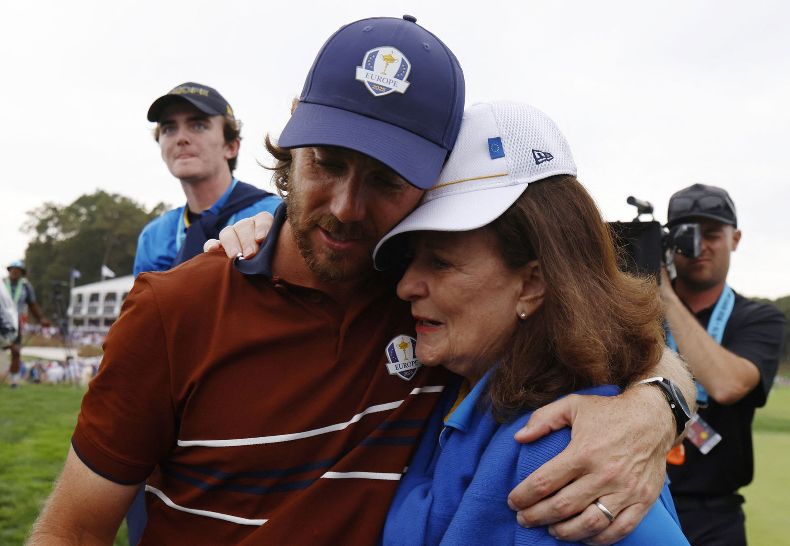 Fleetwood with wife Clare