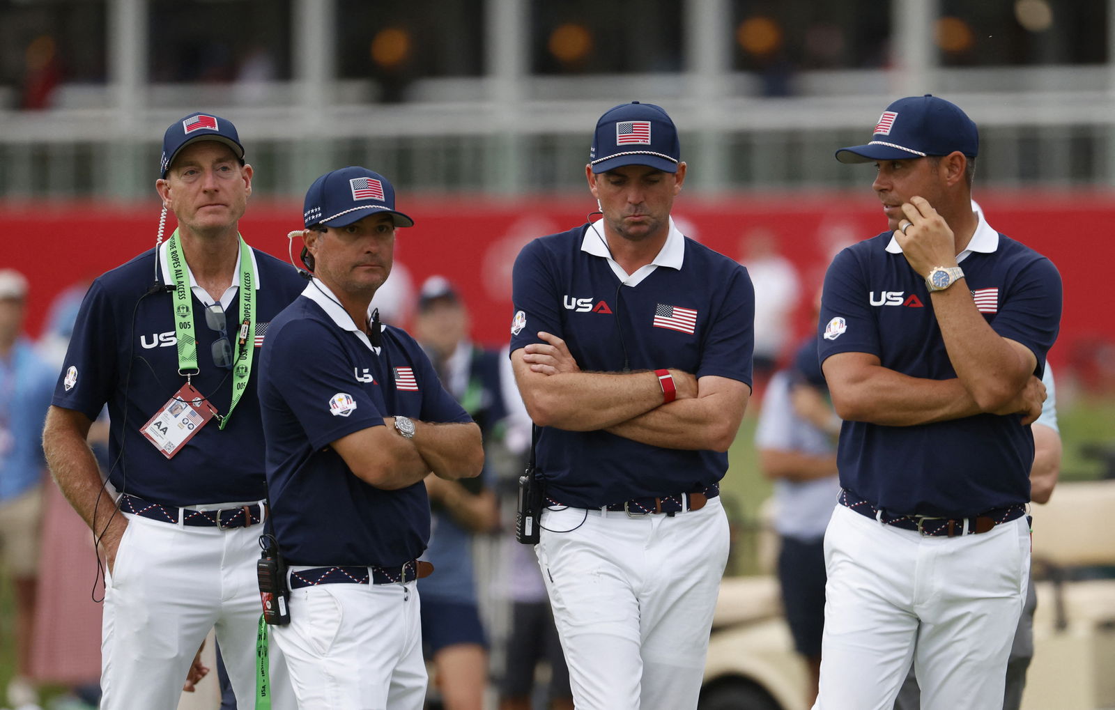Furyk was one Bradley's vice-captains