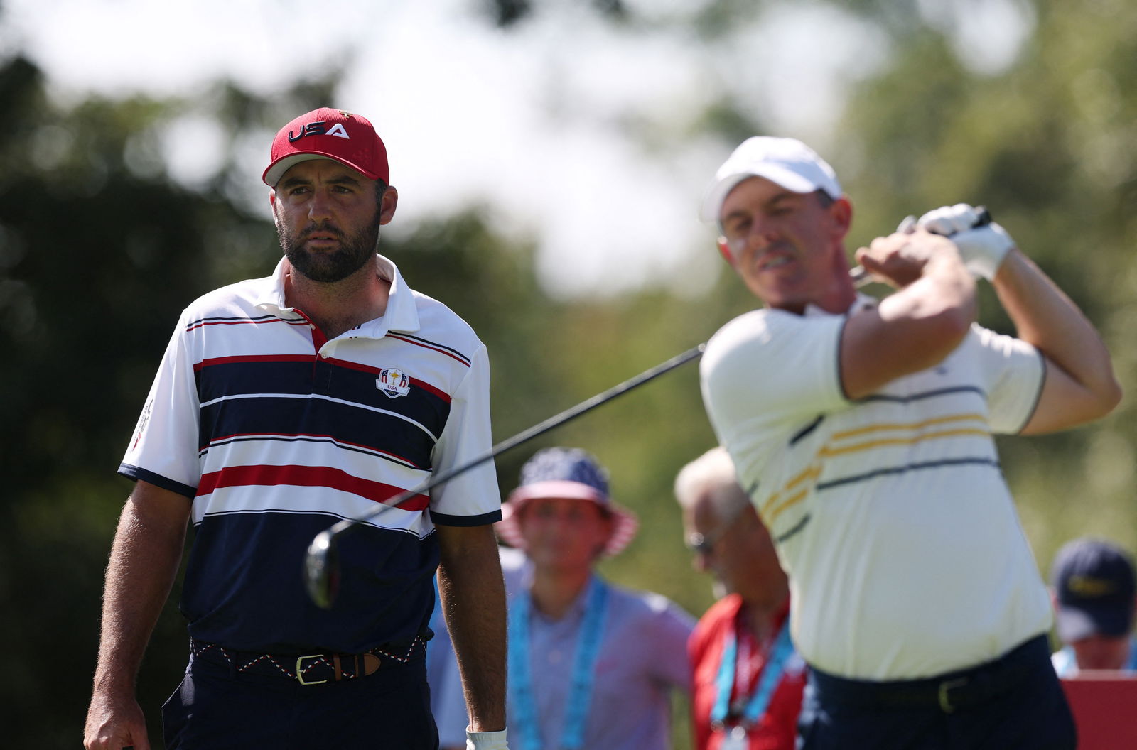Scheffler and McIlroy