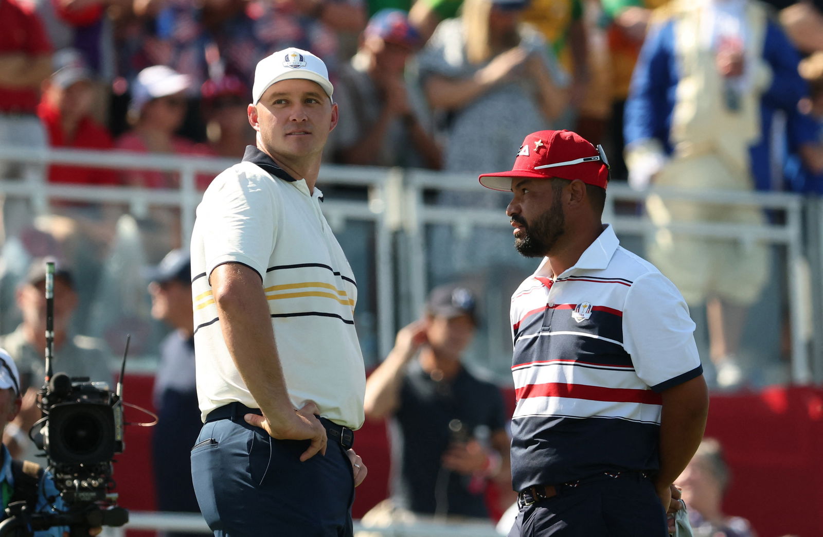 Sepp Straka and JJ Spaun at the Ryder Cup