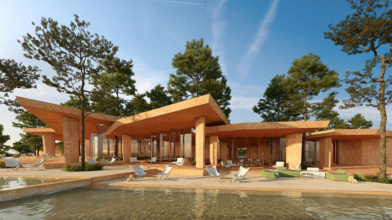The award-winning Clubhouse at Palmares
