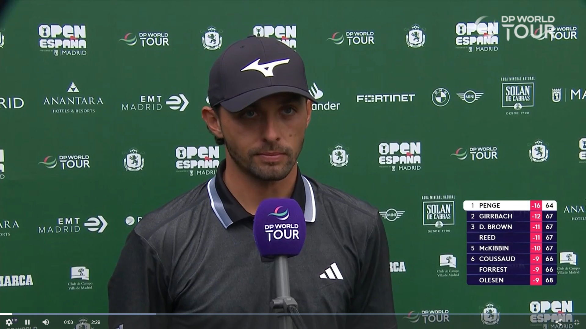 Credit: DP World Tour/Sky Sports