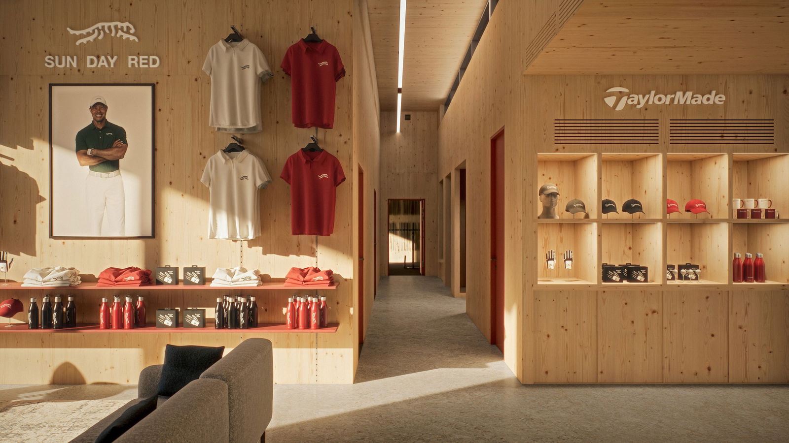 Woods' Sun Day Red brand will be on show