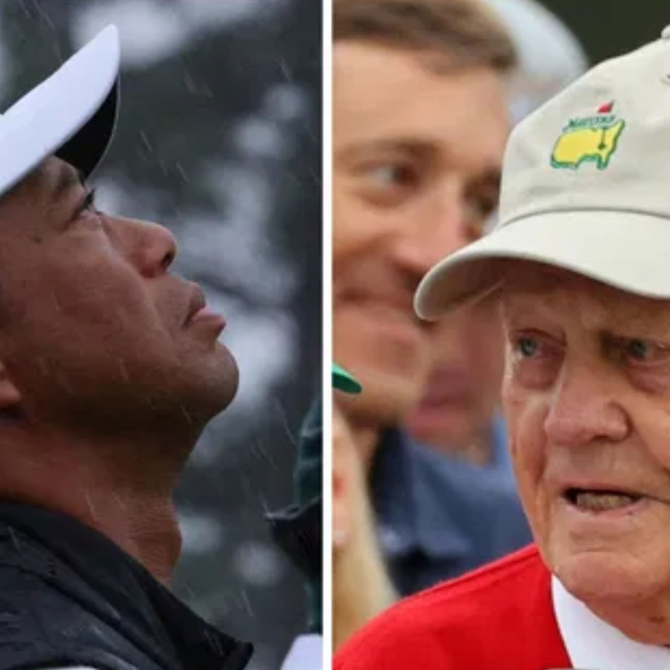 Tiger Woods and Jack Nicklaus