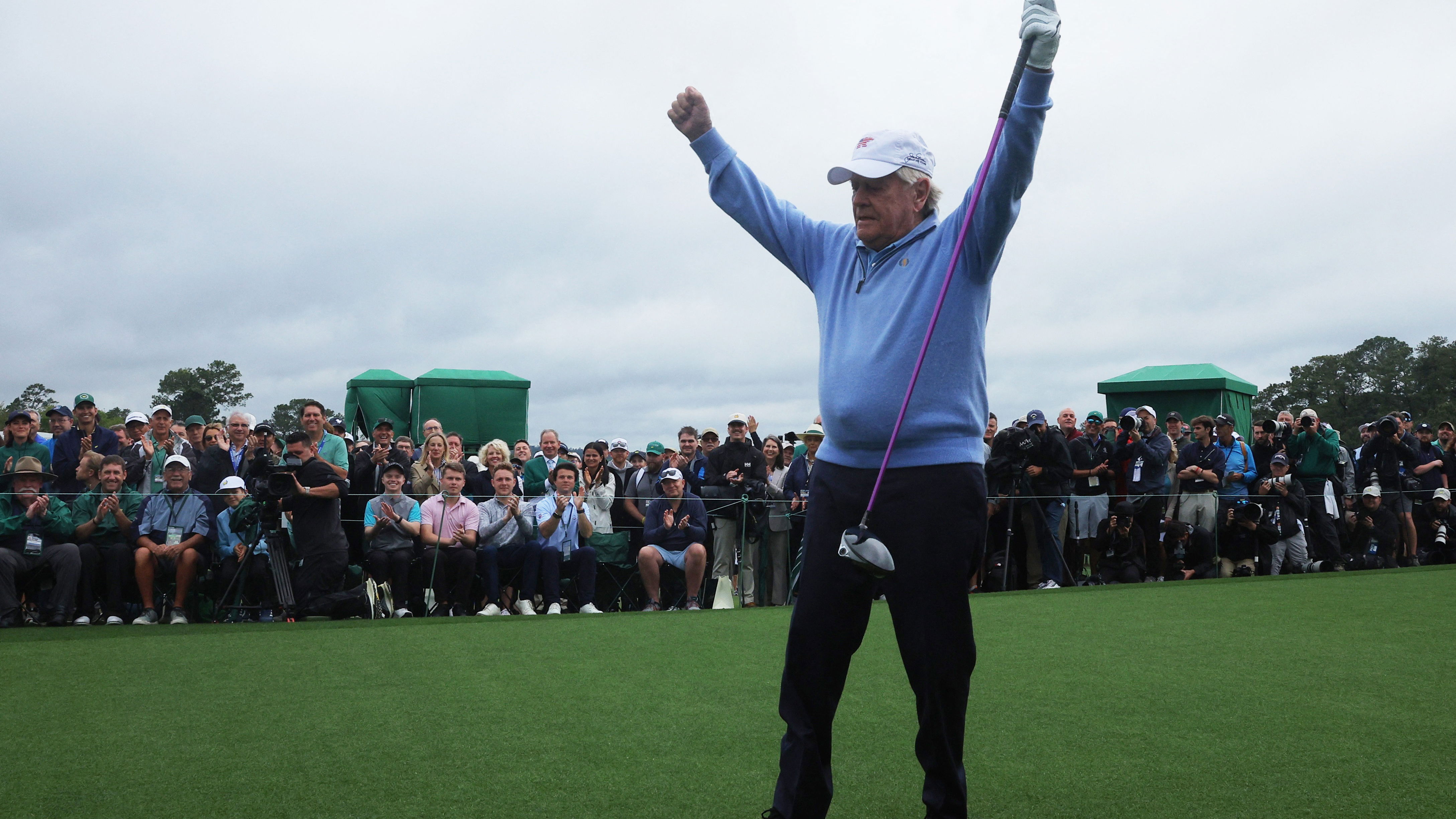 Jack Nicklaus at the 2025 Masters